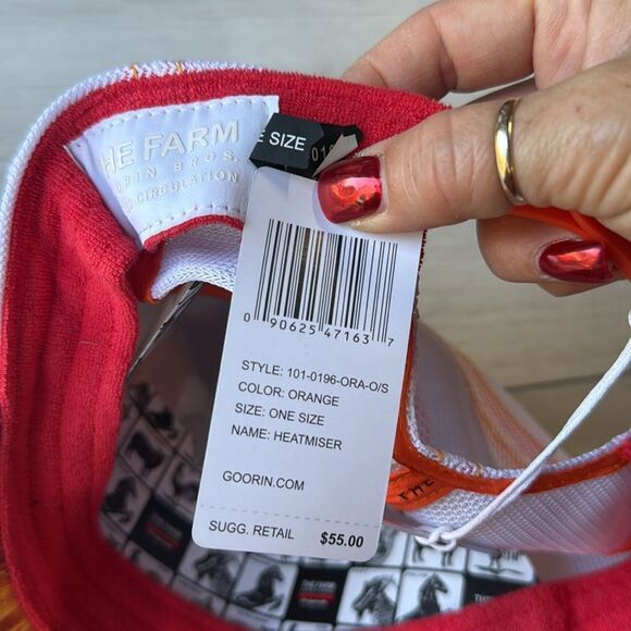 GOORIN BROS BRAND HEATMISER TRUCKER HAT “HOTSHOT” OS NWT - Picture 7 of 7